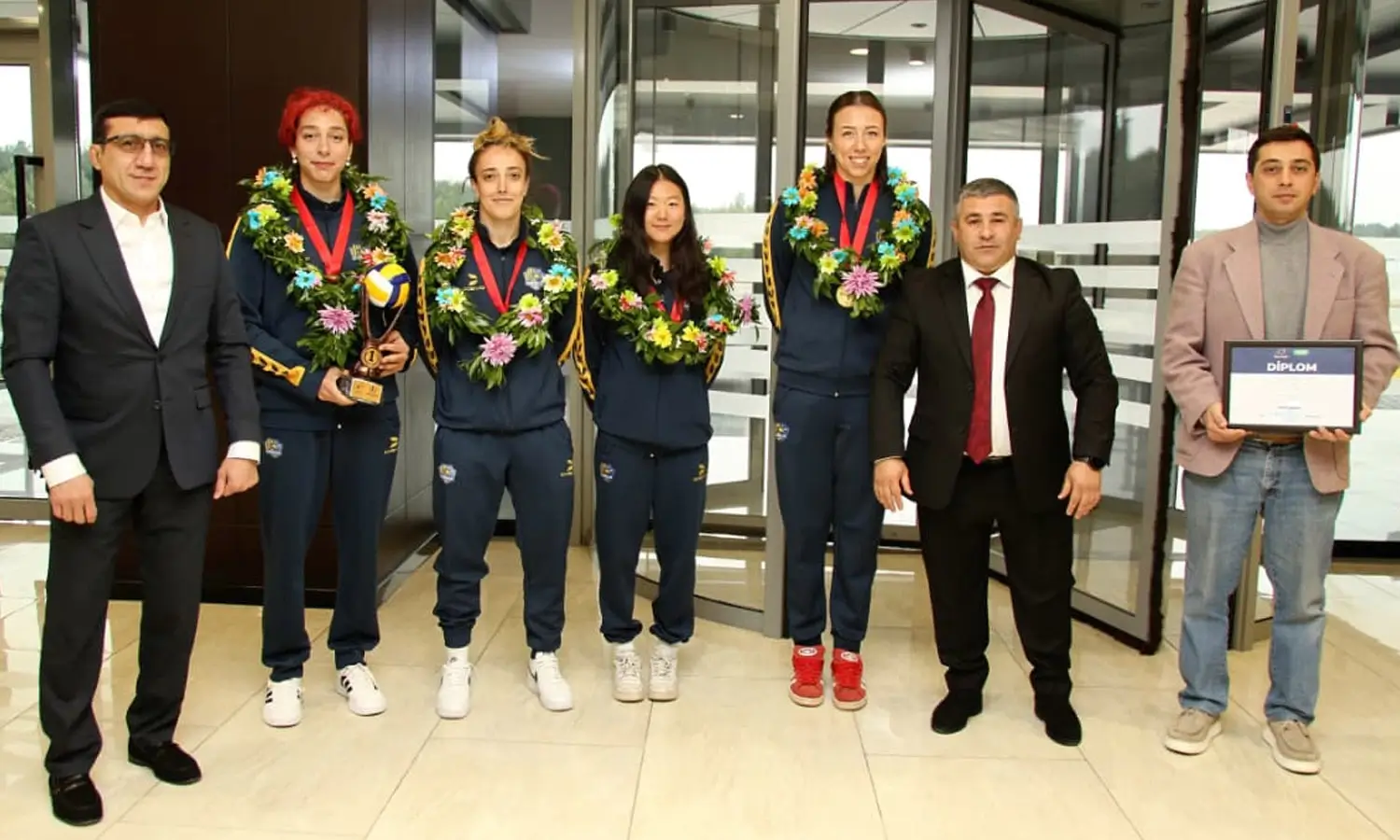 Qar voleybolu üzrə Ölkə Kubokun sahibi — "Gəncə" VK