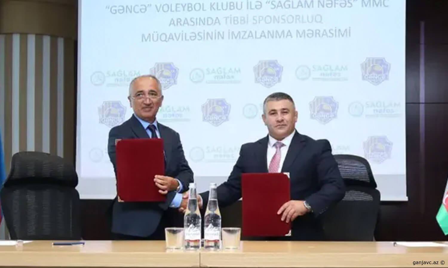 "Gəncə" VK ilə “Sağlam Nəfəs” MMC arasında sponsorluq müqaviləsi imzalanıb